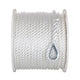 Seachoice Anchor Line Rope, 3-Strand Twisted, White, Nylon, 1/2 In. X 200 In.