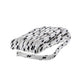 Seachoice Double Braided Dock Rope for Boating - 100% MFP Dock Line, ⅜-Inch x 15 Feet, White with Black Tracer