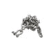 Seachoice 1/4 In. X 4 Ft. Chain, 304 Stainless Steel with Shack