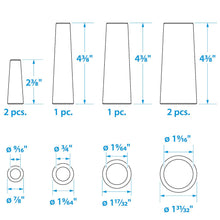 Sea Choice Wood Plugs-6 Per Bag