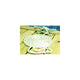 Seachoice Premium 3-Strand Twisted Nylon Dock Line, White With Blue Tracer, 3/8" x 25'