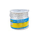 Seachoice Boat Anchor Line Rope, 3-Strand Twisted, Nylon, White/Blue, 1/2 in. X 100 Ft.