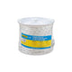 Seachoice Boat Anchor Line Rope, 3-Strand Twisted, Nylon, White/Blue, 1/2 in. X 200 Ft.