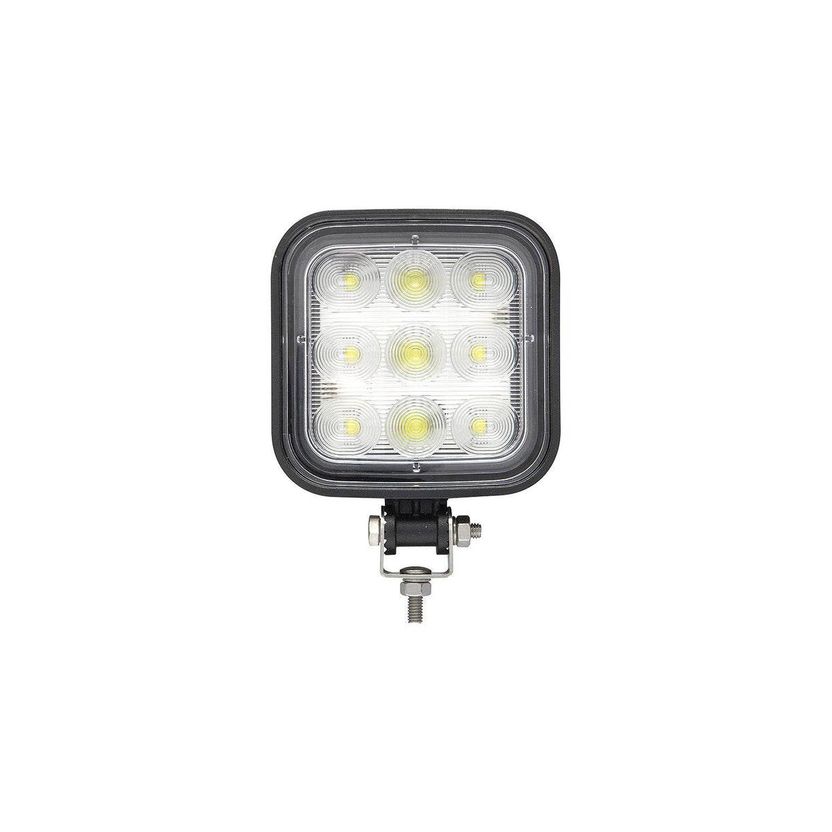 Seachoice LED Flood Beam Square/Wide Angle Work Light, 12/24V, Black Housing, 9 LEDs