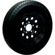 Seachoice ST175/80R13C/5H KR35 13" Black Modular, 5 Lug Radial Tire & Wheel Assembly