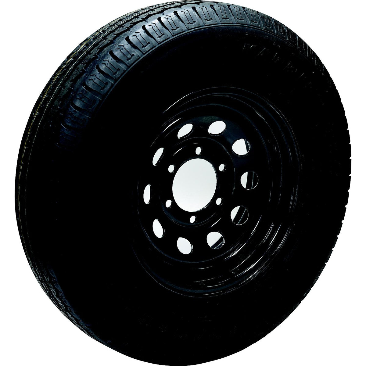 Seachoice ST225/75D15D/6H KR558 16" Black Modular, 6 Lug Bias Tire & Wheel Assembly
