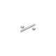 Seachoice Zinc Plated Steel Roller Shaft Includes 2 Pal Nuts 55701