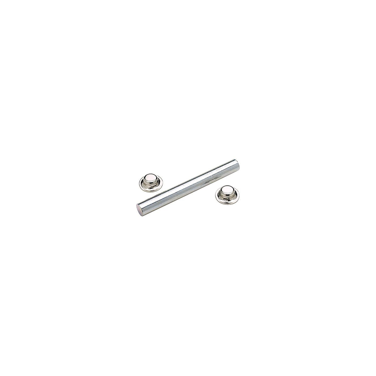 Seachoice Zinc Plated Steel Roller Shaft Includes 2 Pal Nuts 55731
