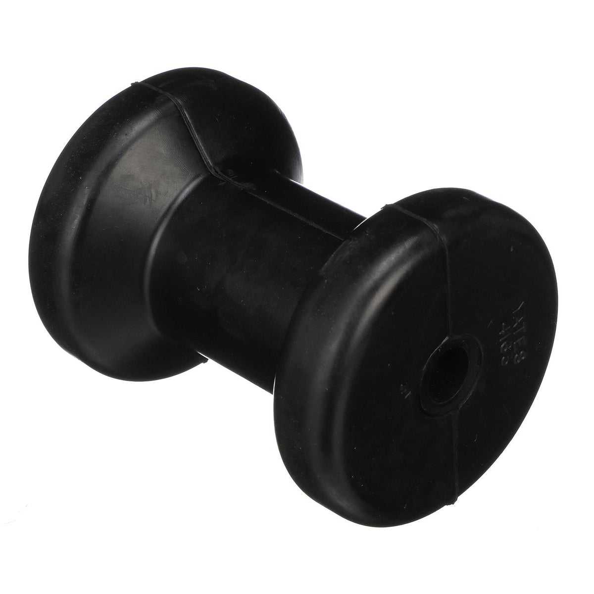 Seachoice Molded Spool Roller with Plastic Sleeve, Black, Boat Trailer, 8 In. X 5/8 In.
