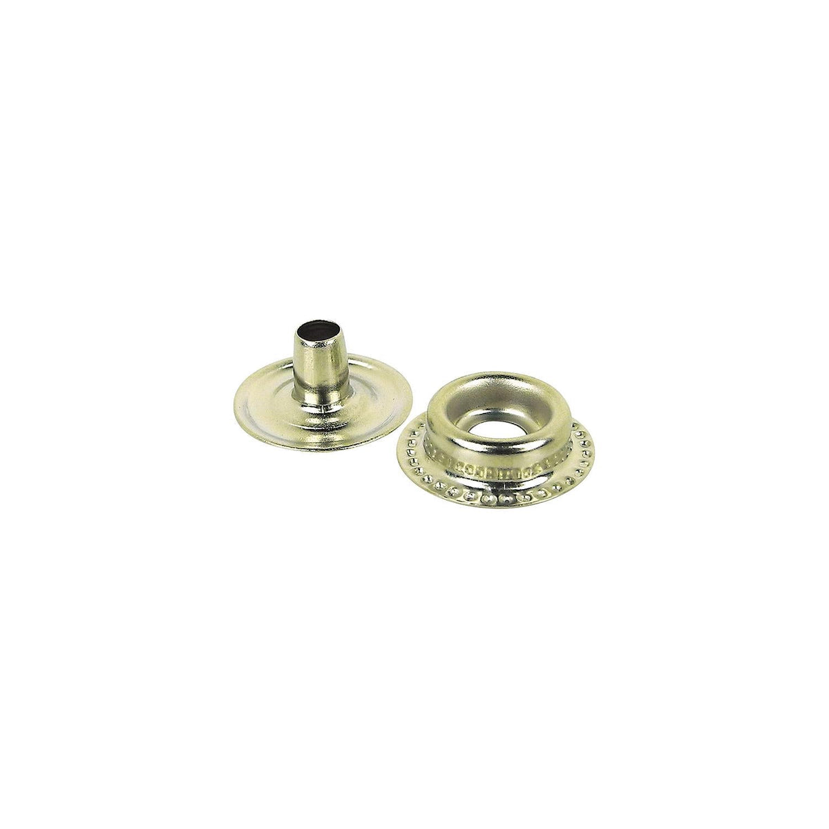 Seachoice Stainless Steel Button Stud With Barrel And Eyelet