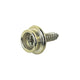 Seachoice Stainless Steel Button Stud With Tapping Screw #8 x 5/8", Qty. 100