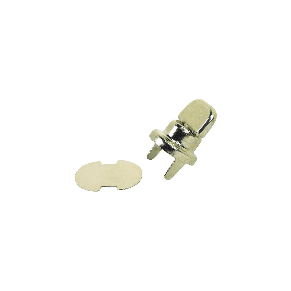 Seachoice Twist Studs With 2 Prong Base And Clinch Plate, Qty 2