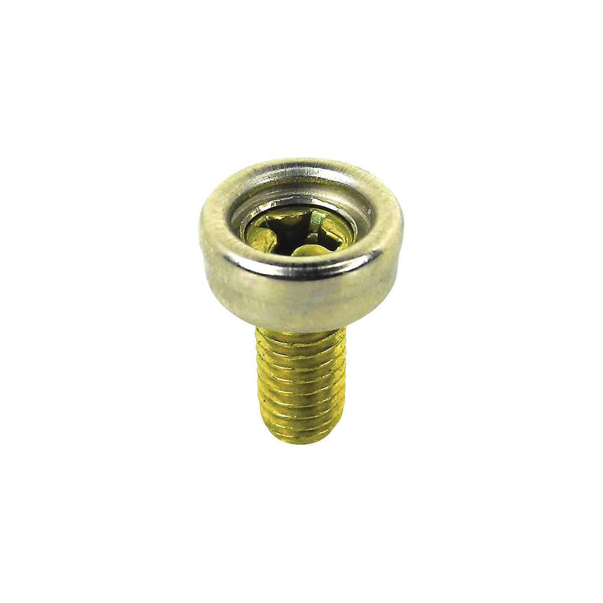 Seachoice Stainless Steel Button Stud With Brass Machine Screw