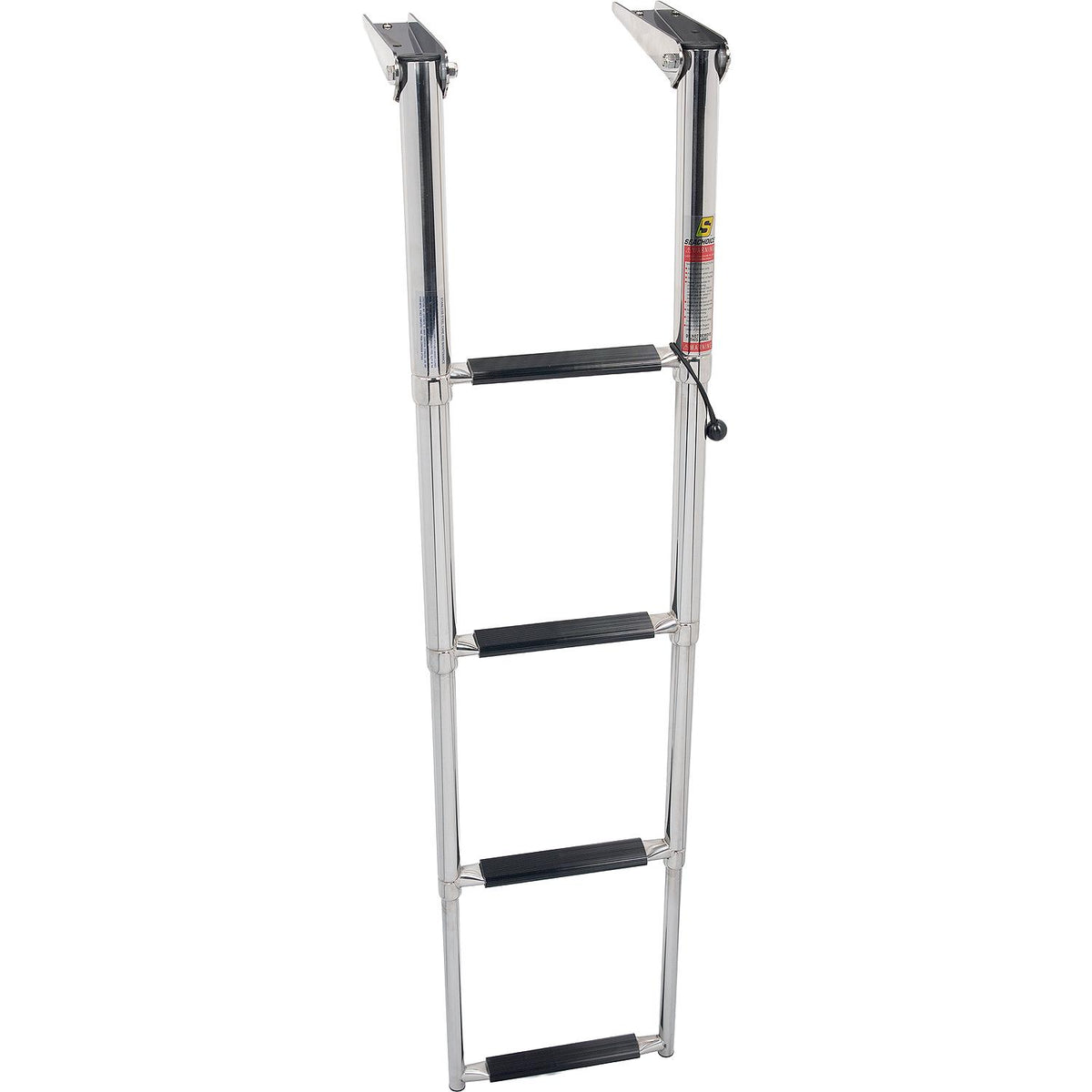 Seachoice 71303 Over Platform Telescoping Ladder, Steps: 4