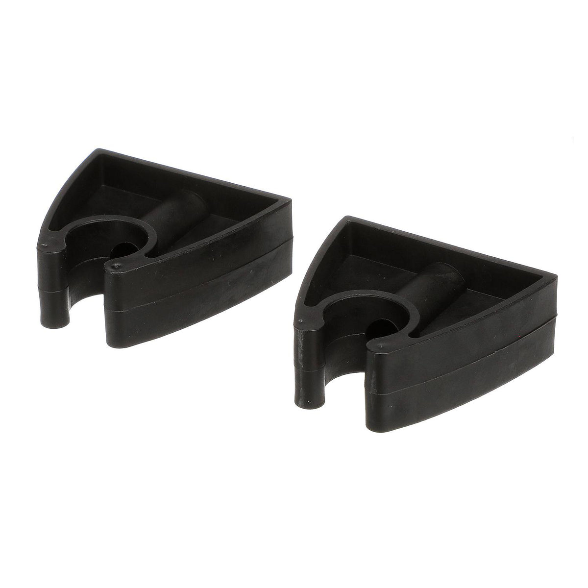 Seachoice Rubber Organizing Storage Clip, Black, Set of 2, One size