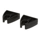 Seachoice Rubber Organizing Storage Clip, Black, Set of 2, One size