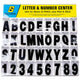 Seachoice Letter & Number Display, 3" Premium Vinyl, Black