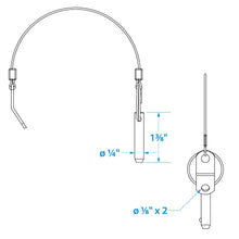 Seachoice Quick-Disconnect Release Pins 2 Pack