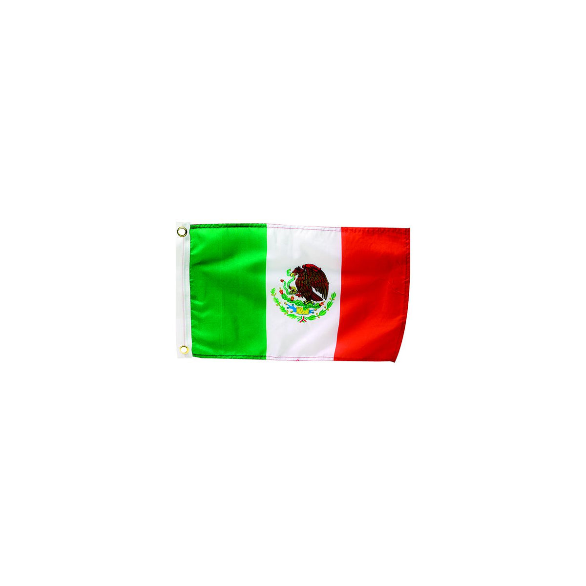 Seachoice 12" x 18" Nylon Print Dyed Mexico Flag