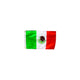 Seachoice 12" x 18" Nylon Print Dyed Mexico Flag