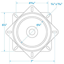 Sea Choice Seat Swivel 360D