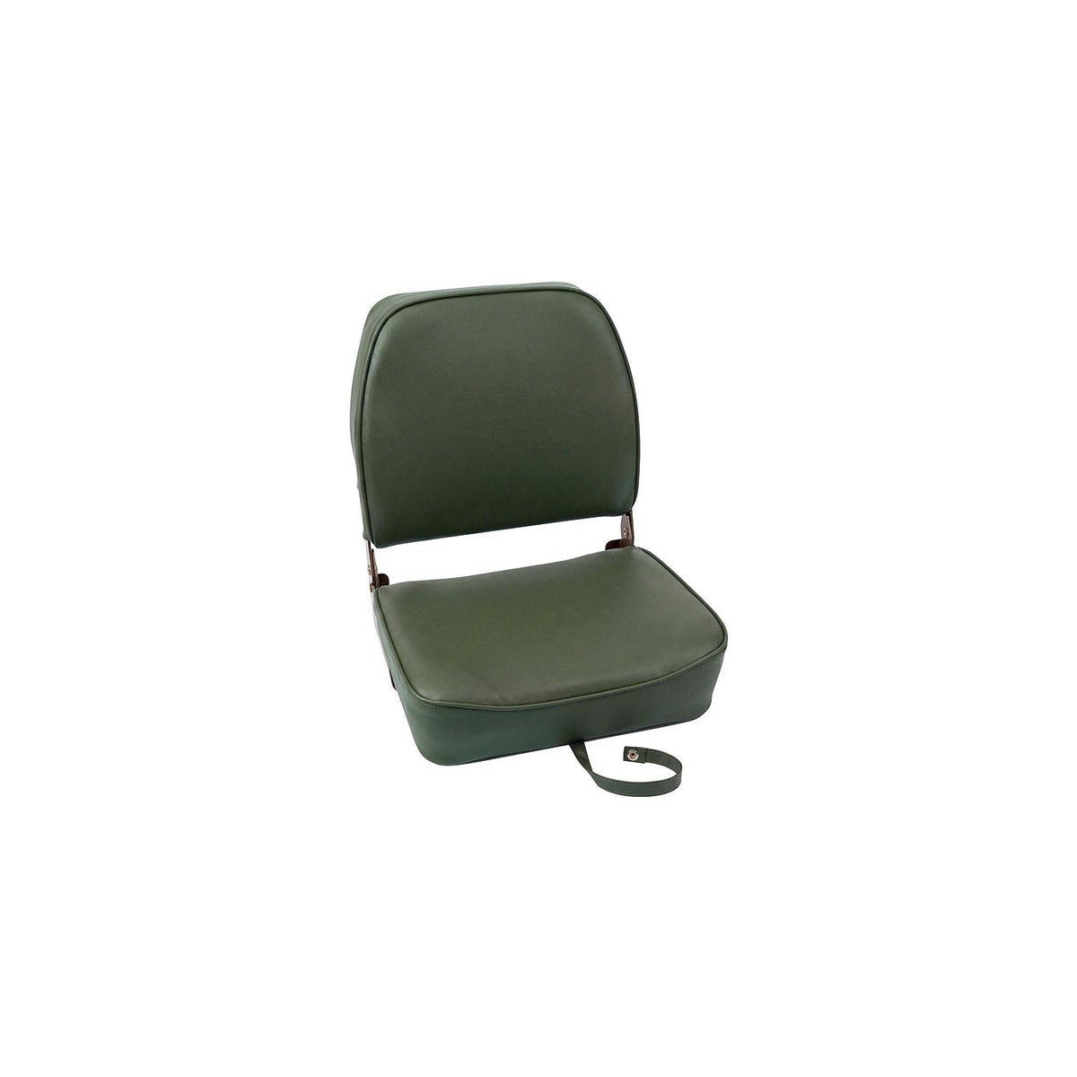 Seachoice Low-Back Fold-Down Fishing Seat, Green