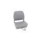 Seachoice Low-Back Fold-Down Fishing Seat, Gray