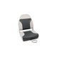 Seachoice High-Back Fold-Down Fishing Seat, Gray/Charcoal