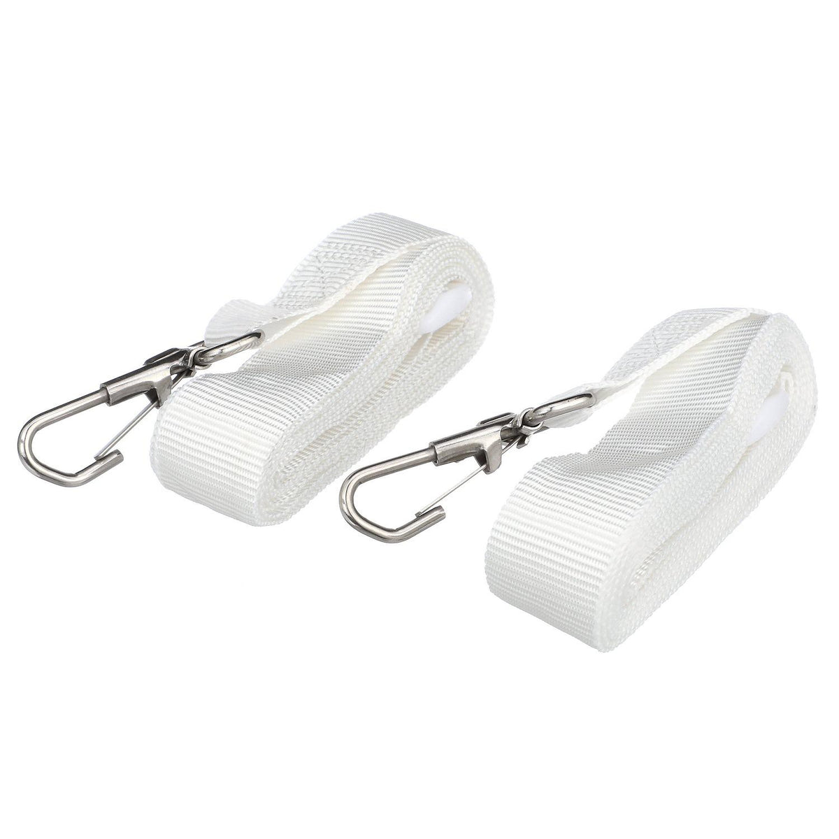 Seachoice Adjustable Bimini Top Straps with Snap Hooks, 96 In., White