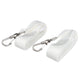 Seachoice Adjustable Bimini Top Straps with Snap Hooks, 96 In., White
