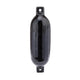 Seachoice Twin Eye Ribbed Boat Fender, Black, 6-1/2 In. X 23 In.