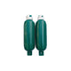 Seachoice Twin Eye Ribbed Fender Kit (Includes 2 5.5" x 20" Green Fenders and 2 Matching 3/8 x 5' Fender Lines)
