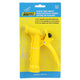 Seachoice Plastic Hose Nozzle with Locking Spray Lever and Stainless Steel Return Spring, Yellow, 5-1/2 In.