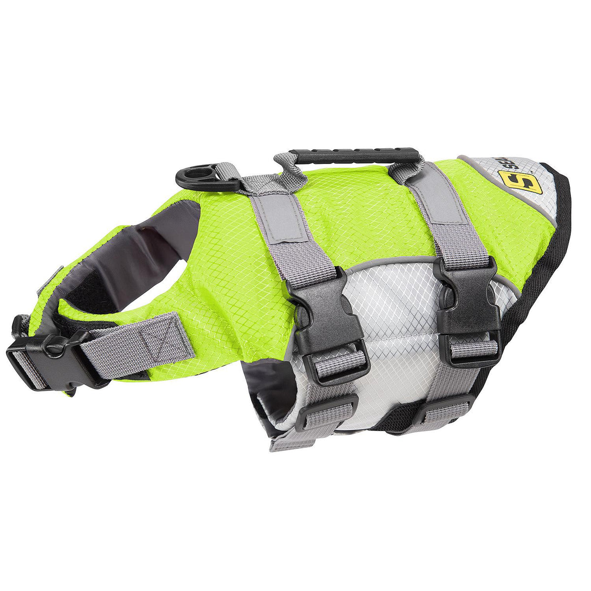 Seachoice Dog Life Jacket, Color: Green, Size: XS