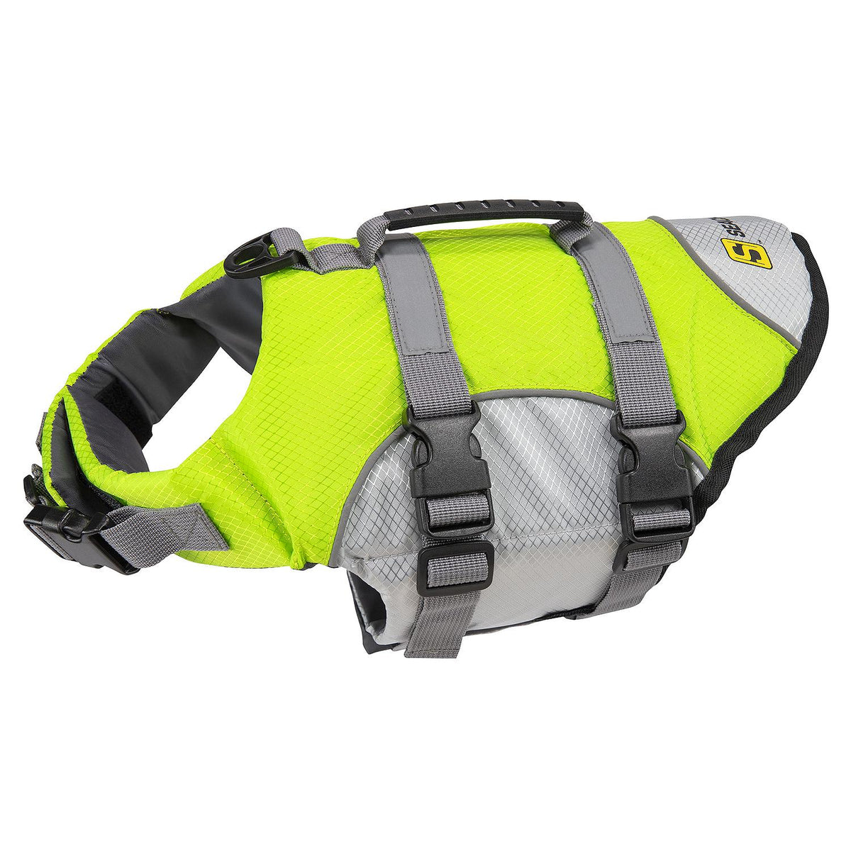 Seachoice Dog Life Jacket, Color: Green, Size: S