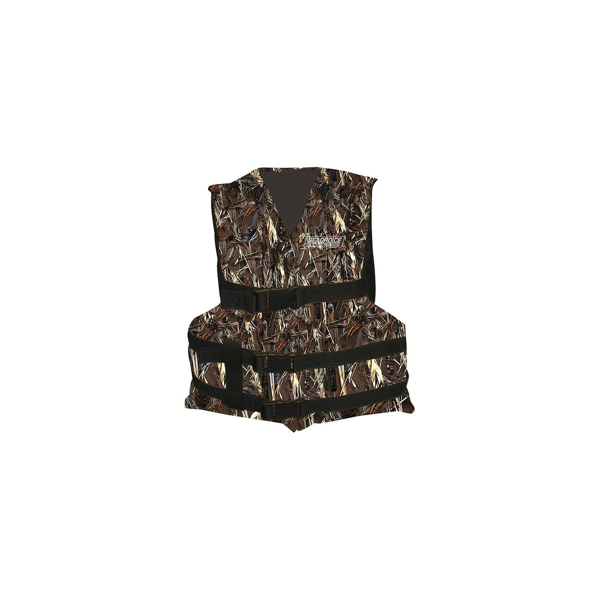 Seachoice Type III General Purpose Vest - Camouflage, Adult