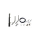 Seachoice Outrigger Kit-15' Black/Gold-Complete