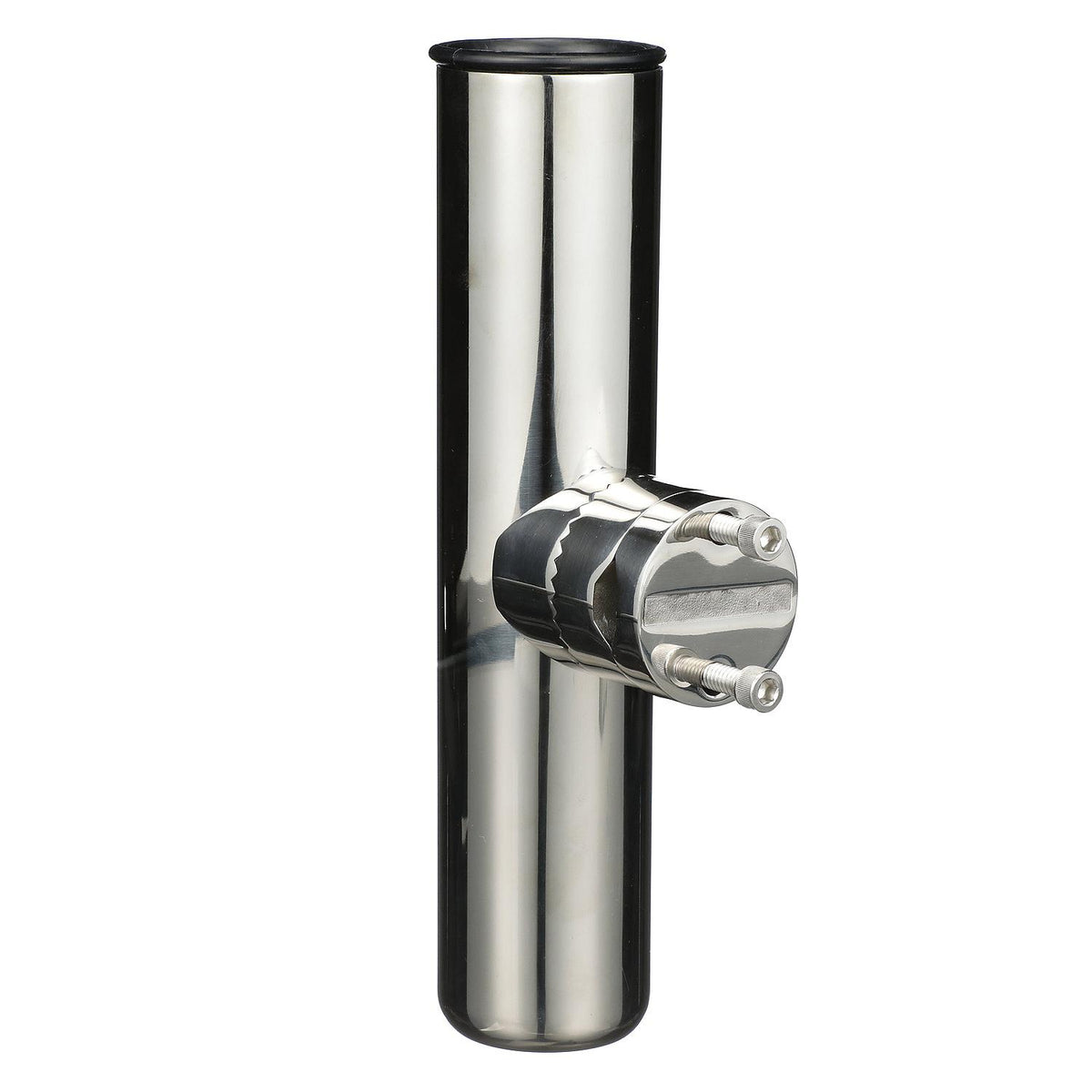 Seachoice Clamp-On Fishing Rod Holder, 9 in., Stainless Steel