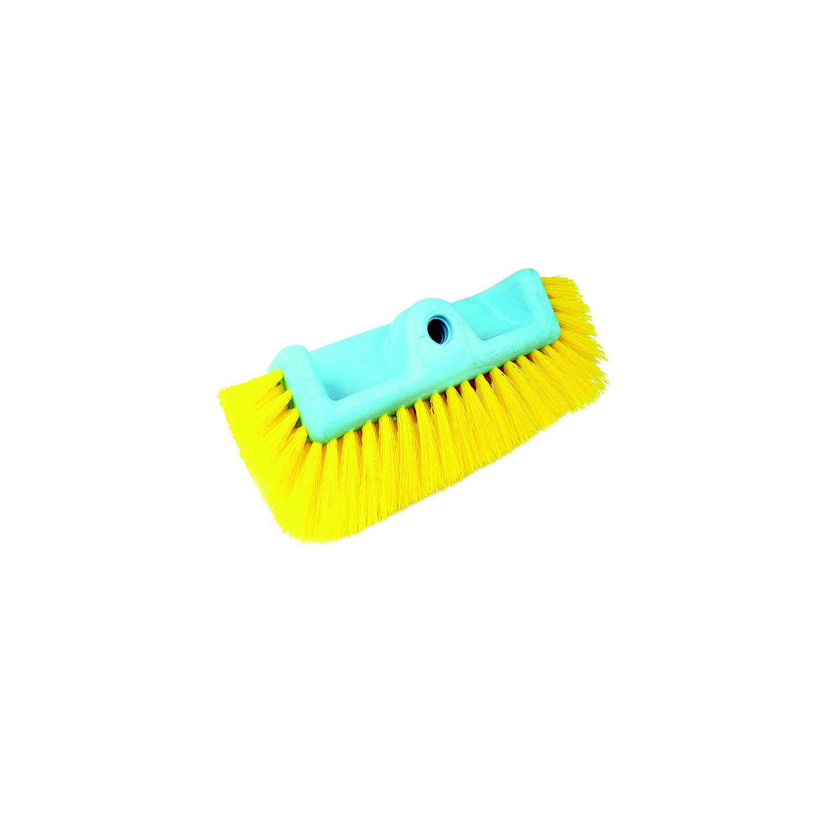 Seachoice Brush with Side Bristle, Size: 10", Medium (Yellow Poly)