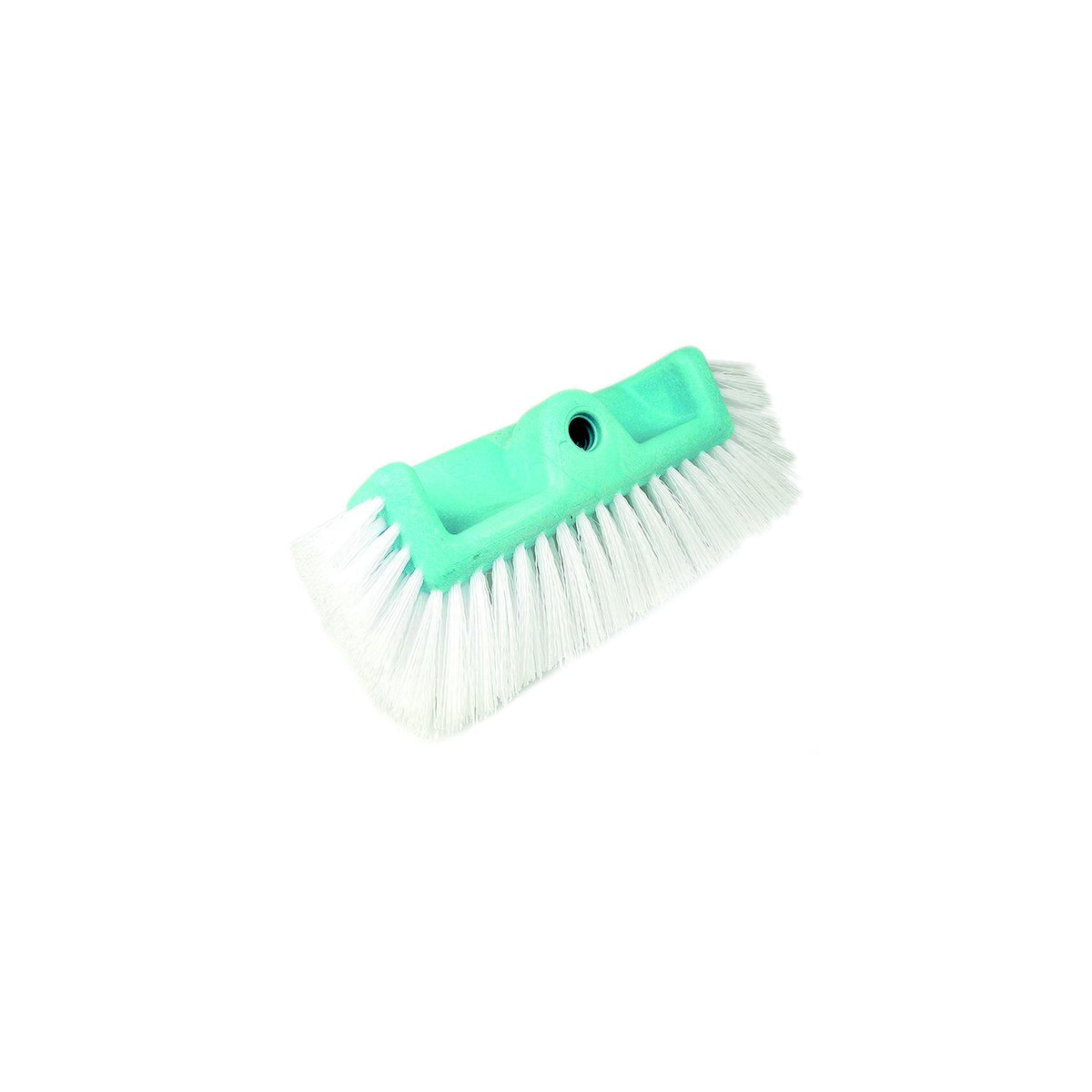 Seachoice Brush with Side Bristle, Size: 10", Stiff (White Poly)
