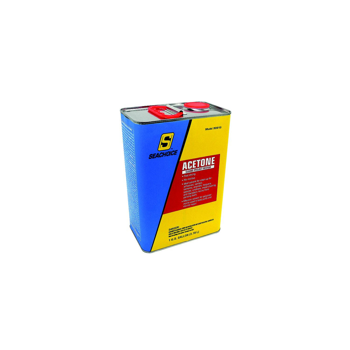 Seachoice Acetone, Gallon, Pack of 4