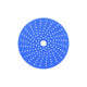 Seachoice Multi-Hole Blue Ceramic blend Hook-and -Loop Discs, Grade: 120, Size: 6"
