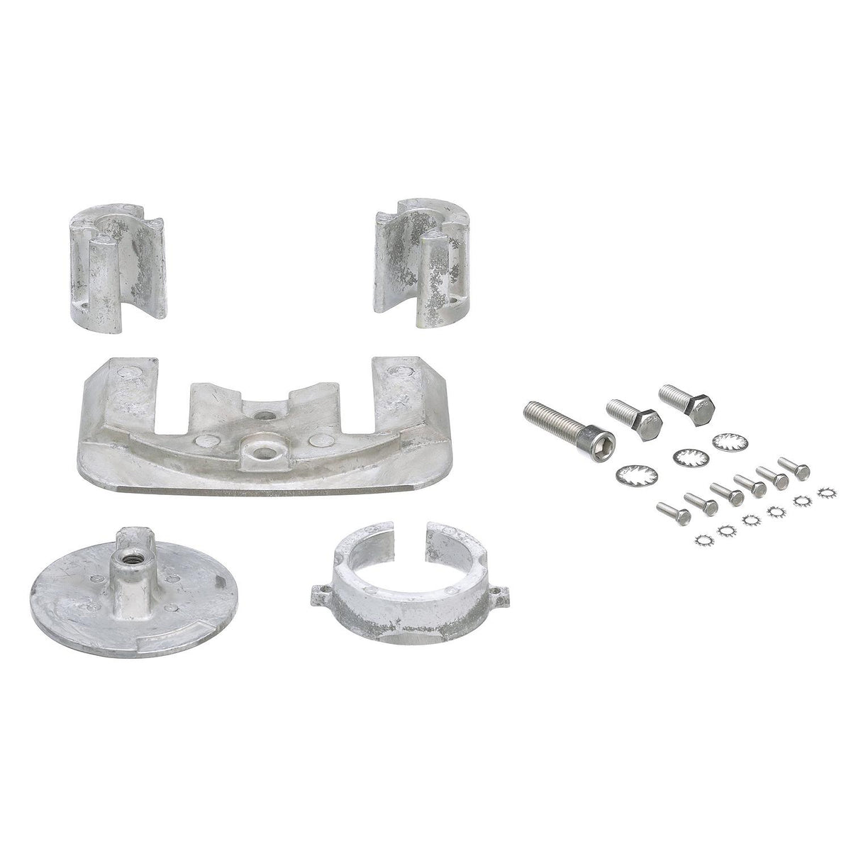 Seachoice 95051 Anode Kit, Mercruiser Bravo One, Magnesium, Fresh Water Use, Cadmium-Free, Environmentally Friendly