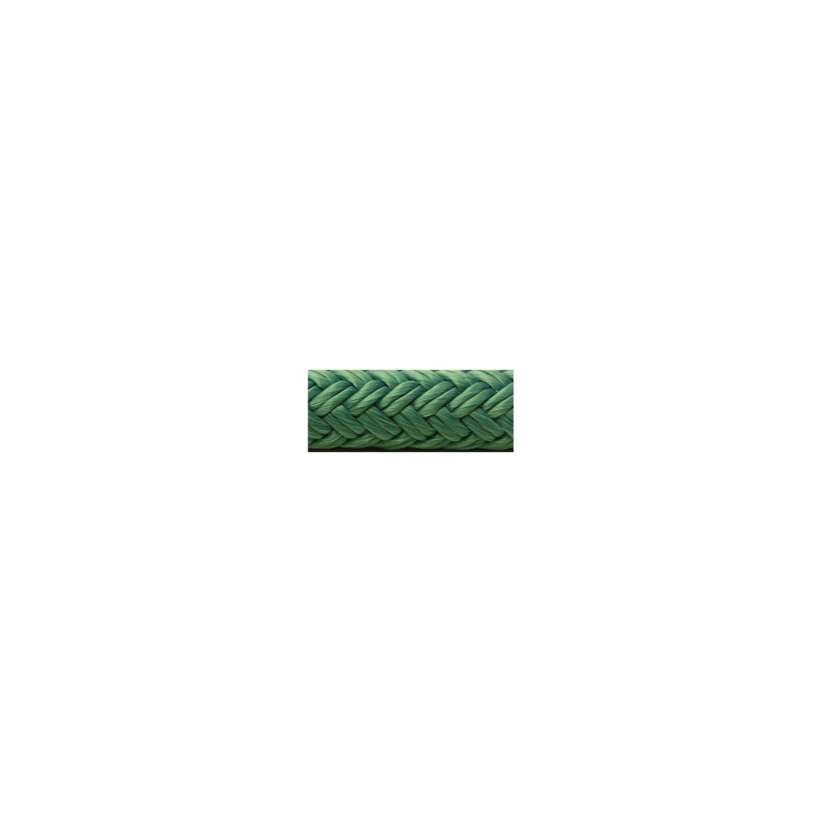 Seachoice Double-Braid Nylon Dock Line with Eye Splice, Pre-Shrunk, Heat Stabilized, 1/2 In. X 25 Ft., Teal Green