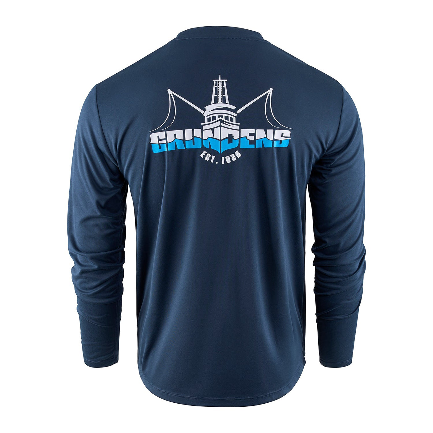 Grundens - Logo Boat LS Tech Tee