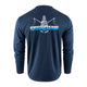 Grundens - Logo Boat LS Tech Tee
