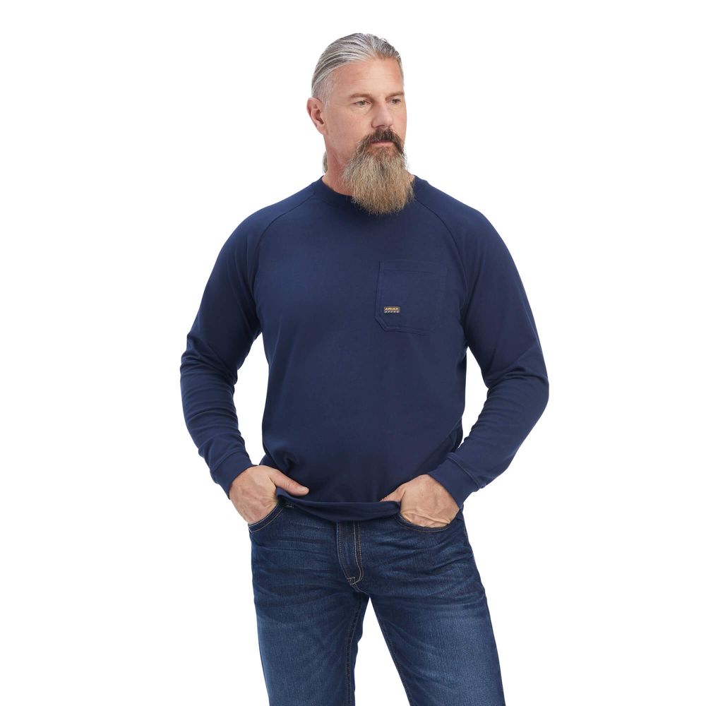 Ariat - Rebar Cotton Strong LS T-Shirt