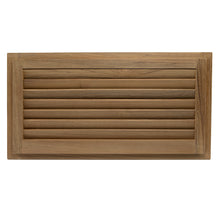 Whitecap Teak Louvered Insert - 9-3/8" x 18" x 3/4"