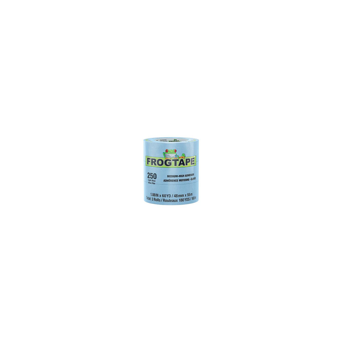 Shurtape Frogtape® 250 Blue Performance Grade Masking Tape, 1" x 180', Blue