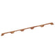 Whitecap Teak Handrail - 5 Loops - 53"L